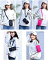 Women Nylon Cell Phone Purse, Travel Crossbody Bag, Wristband Sport Armband Wallet for Galaxy S10 Plus, S9 Plus, A50,