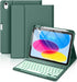 Hamile Keyboard Case for iPad 10th Generation 10.9 Inch - 7 Colors Backlit Wireless Detachable Folio Keyboard Cover