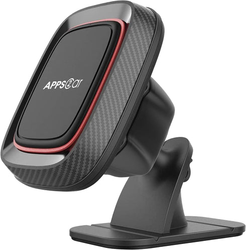APPS2Car Magnetic Phone Holder for Car, Dashboard Magnetic Car Mount, 360 Rotation Magnet