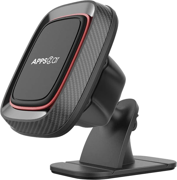 APPS2Car Magnetic Phone Holder for Car, Dashboard Magnetic Car Mount, 360 Rotation Magnet
