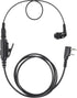 K1 in-Ear Headset Ptt Mic Earpiece Universal in Ear Bud Microphone Two Way Communication Earbud with 3.5 Aux for Baofeng for Kenwood for Retevis Walkie Talkie with uv-5r bc500du 340