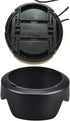 EW-53 Lens Hood and 49mm Lens Cap - Compatible for Canon M50II M50 M6 kit EF-M 15-45mm F/3.5-6.3 Lens