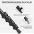 ULANZI TB12 61-Inch Aluminum Monopod, Lightweight 5-Section Height Photography Accessory for Canon, Nikon, Sony DSLR