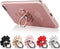 Phone Ring Stand Holder, 360 Degree Rotation Lovely Flower Phone Ring Holder, Finger Grip Compatible with Various