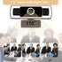 WEISHIXIN 1080P Webcam with Microphone, auto Zoom, Software Control & Privacy Cover, USB HD Computer Web Camera, Plug
