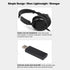 Sunydog 3.5mm Headset MP3 FM Headphones Over-Ear Music Earphones with Transmitter Cable, Wired Support FM Radio for TV