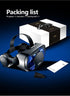 3D VR Glasses Gaming Video - Virtual Reality Glasses for 7 Inches Mobile Phone