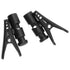 2PCS Large Rotatable Headphone Clips, Portable Earphone Cable Clips for Mobile Phone and Walkie-Talkie