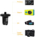 ChromLives Tripod Adapter Mount, 1/4"-20 Camera Mount Compatible with GoPro Hero 11 10 9 8 7 6 5 4 3