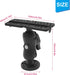 Fish Finder Mount Base, Universal 360 Degree Swivel Fishfinder Mounting Plate