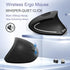 Vassink C(2 1) 800/1200/1600 6 2.4GHz Ergonomic WirelessMouse, USB A+Type in Connection, DPI, Silent Buttons, Carpal