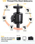 jidinung C922 C930e C920S C920 C615 C960 C920x 4K N60, 1/4" Upgraded Webcam Stand for Desk, Telescopic Webcam Tripod