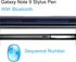 Note 9 S Pen with Bluetooth Replacement Pen for Samsung Galaxy Note 9, Note 9 5G Stylus Pen (Black).