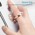 Finger Ring Stand Grip, 2 Pack Luxury Glitter Diamond Universal Metal Kickstand for iPhone 16/15/14/13 Pro Max, Galaxy