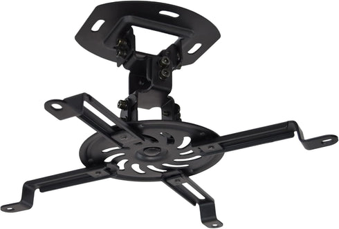 VIVO Universal Adjustable Ceiling Projector Mount for Regular and Mini Projectors, Black, MOUNT-VP01B