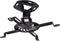 VIVO Universal Adjustable Ceiling Projector Mount for Regular and Mini Projectors, Black, MOUNT-VP01B