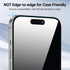 SYNCWIRE 2-Pack Privacy Screen Protector for iPhone 15 Pro Max - 9H Hardness, True 28° Anti Spy, Easy Install, Bubble