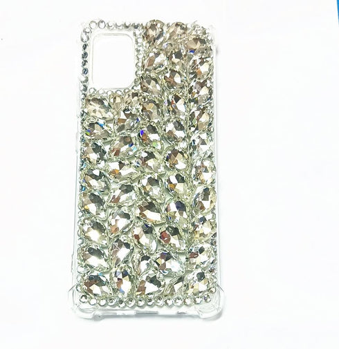 Samsung Galaxy Note 20 Ultra Case, 3D Handmade Sparkle Crystal Diamond Bling Glitter Phone Case