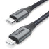 USB C to Lightning Cable, MFi Certified Braided iPhone Charger Cord, Fast Charging Data Sync Cable for iPhone 14 13 X