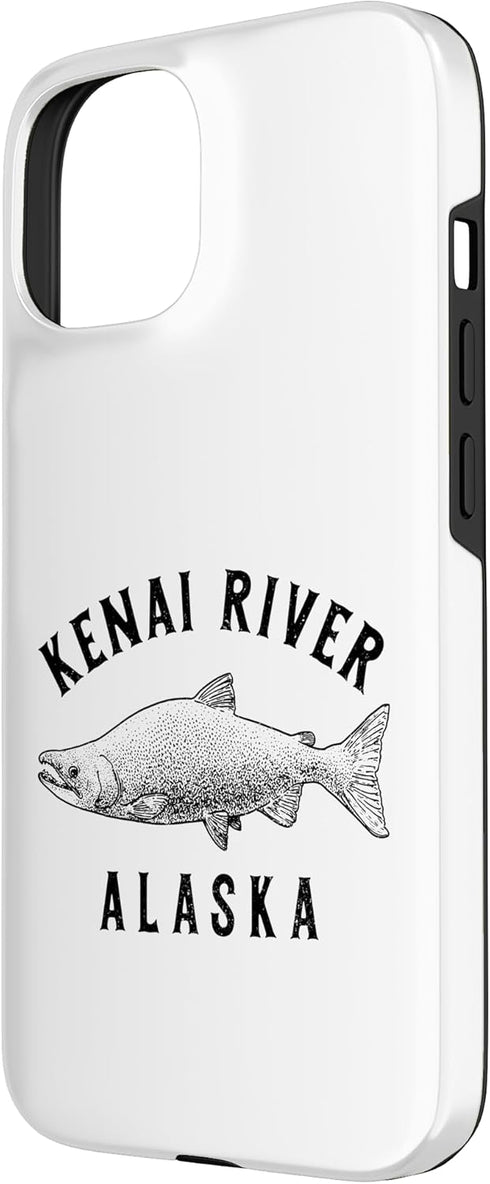 Kenai River Alaska - Apparel & Gifts 15 Kenai River Alaska Sockeye Salmon Fishing Souvenir Case for iPhone