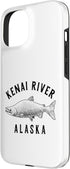 Kenai River Alaska - Apparel & Gifts 15 Kenai River Alaska Sockeye Salmon Fishing Souvenir Case for iPhone