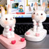 XGOPTS Cute Bunny Cell Phone Stand Holder Cartoon Rabbit Animal Phone Stand Mobile Phones Holder Desk Stands Decoration