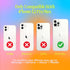 FELONY CASE - iPhone 12 Pro Max Neon Orange Clear Protective Case, TPU and Polycarbonate Shock-Absorbing Cover