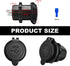 SHMZK 4.2A 12V/24V 2.1A 2.1A Dual USB Charger Socket, Waterproof Power Outlet & Quick Charge Socket, USB Charger Socket