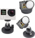 Magnetic Camera Mount with 1/4” Thread, 360° Magnetic Stand for Action Camera, Photographic Light Stands, Travel Tripods