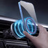 6 Pack Universal Metal Rings Sticker for MagSafe Magnetic Wireless Charger, Compatible with iPhone 13 12 Pro Mini Max,