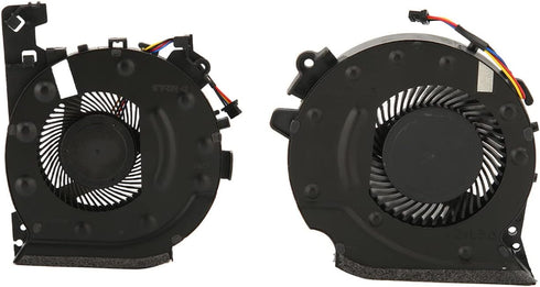 Laptop CPU Cooling Fan, 4Pin Power Connector Fast Cooling for Gaming Laptop, Low Noise Aluminium Alloy Fan