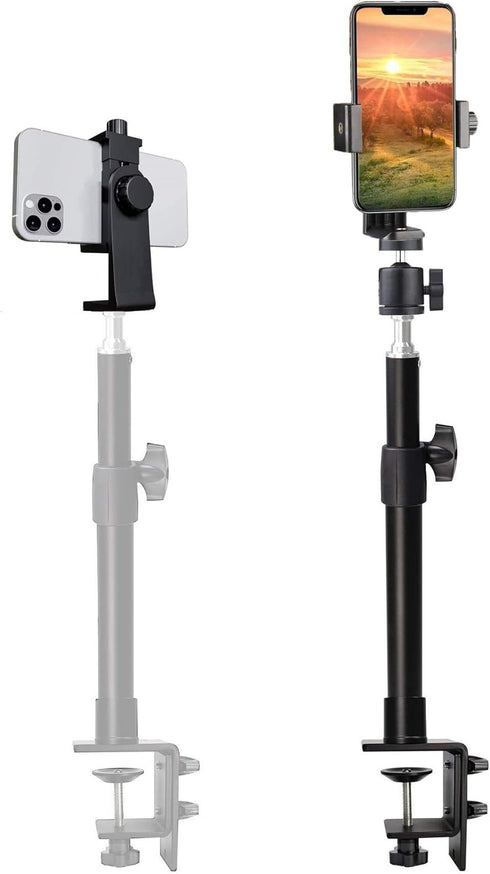 AceTaken Camera Stand, Overhead Camera Mount with Desk Clamp Compatible with Canon DSLR Video Recording