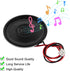 DWEII 10PCS 8 8R 0.5W 30mm JST-PH1.25mm-2 Ohm Ultra-Thin Horn Mini DIY Speaker Speaker with pin Interface for Mini