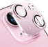 Pink Camera Lens Protector for iPhone 15 & 15 Plus - Anti-Scratch Tempered Glass, Shockproof Full Protection.