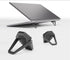 Portable Invisible Laptop Stand - 2PCS Zinc Alloy Mini Stand for 12-20 inch Laptop with Heat Dissipation Pad
