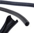 PIVBY 30 ft Dog Cat Cord Protector Wire Loom Tubing for Electric Wires Chewing by Pets - Manages Open Cables