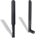 eifagur 6 6E 2.4GHz/5GHz/6E 2 Pack WiFi Tri-Band Omnidirectional Antenna for PC Desktop Computer Motherboard WiFi