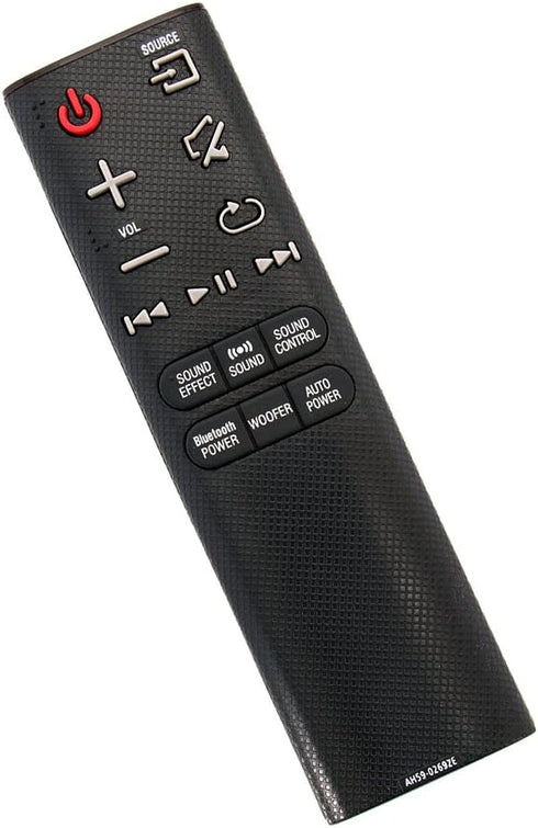 New Replacement Remote Control AH59-02692E - Compatible with Samsung Soundbar Models HW-JM6000C, HW-J55, and more