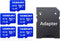 Vansuny 64GB Micro SD Card, 5 Pack microSDXC Memory Card with SD Adapter, A1 App Performance, V30, C10 U3