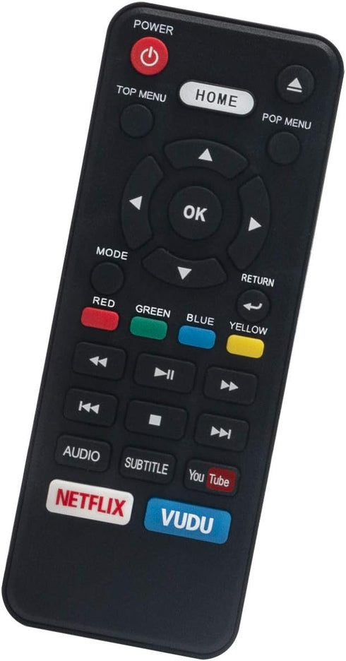NC453 NC453UL Replacement Remote Control for Sanyo FWBP706F FWBP706FA FWBP706FC Blu-Ray Player