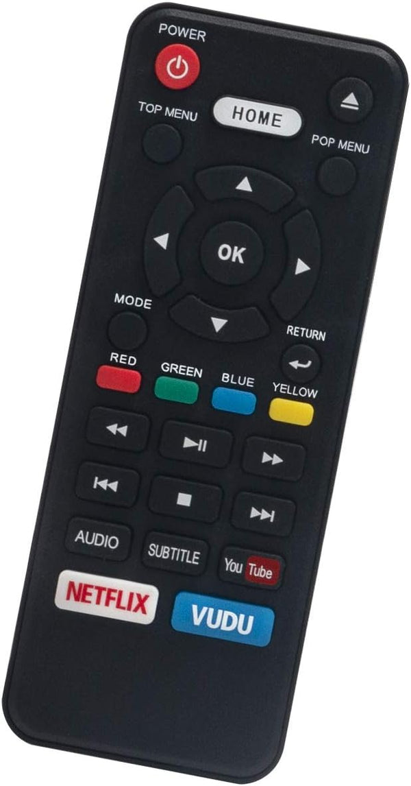 NC453 NC453UL Replacement Remote Control for Sanyo FWBP706F FWBP706FA FWBP706FC Blu-Ray Player