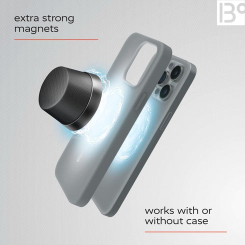 Breakout 5.3 IPX6 12 Mesh Magnetic Bluetooth Speaker - Portable, Wireless Phone Stand - Strong Magnetic Hold MagSafe