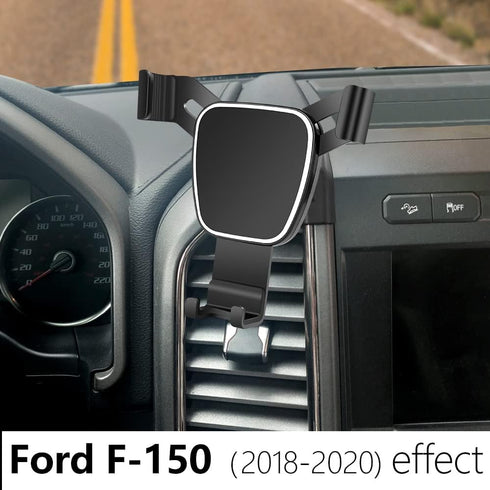 Car Phone Holder for 2018-2020 Ford F-150 Truck, Auto Accessories Navigation Bracket for Mobile Cell Phone