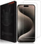 2 Pack Tempered Glass Screen Protector for iPhone 15 Plus & 15 Pro Max - 6.7" Case Friendly, Lifetime Replacement Cover