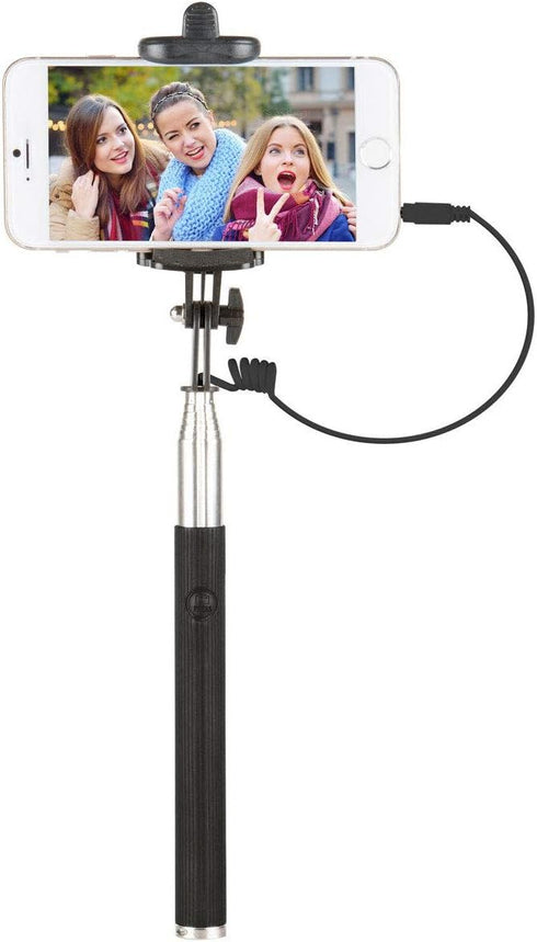Vivitar 36" Black Selfie Stick with Shutter Release