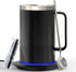 YIMUBREEZ Smart Temperature Control Coffee Mug for Desk,Heated Cup with 10Hrs Auto Shut