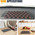 YoRise 10.62'' 5.90'' Car Dashboard Anti Slip Mat, PVC Center Console Pad, Non-Slip Sticky Dash Mat, Washable Car