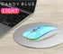 TENMOS Wireless Bluetooth Mouse, LED Slim Dual Mode (Bluetooth 5.1 + USB) 2.4GHz Rechargeable Silent Bluetooth Wireless