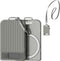 Wacanc Magnetic Holder for Plaud Note&Plaud Note Pro(2025) with Lanyard&Carabiner,Anti-Scratch Hard Slim PC