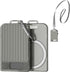 Wacanc Magnetic Holder for Plaud Note&Plaud Note Pro(2025) with Lanyard&Carabiner,Anti-Scratch Hard Slim PC